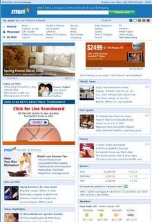 MSN.COM - un redesign Ã  venir